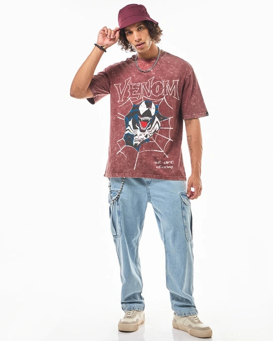 Marvel Printed Oversized T Shirt