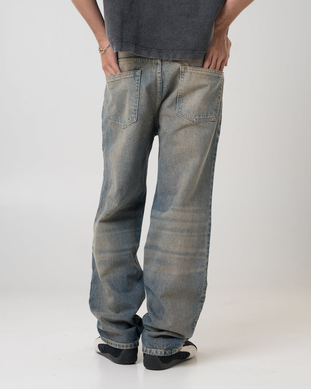 VELQON fit baggy jeans