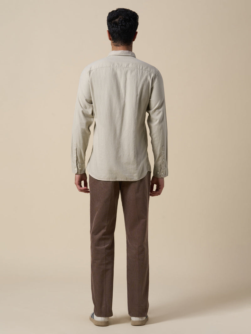 Brushed Slim Fit Shirt
