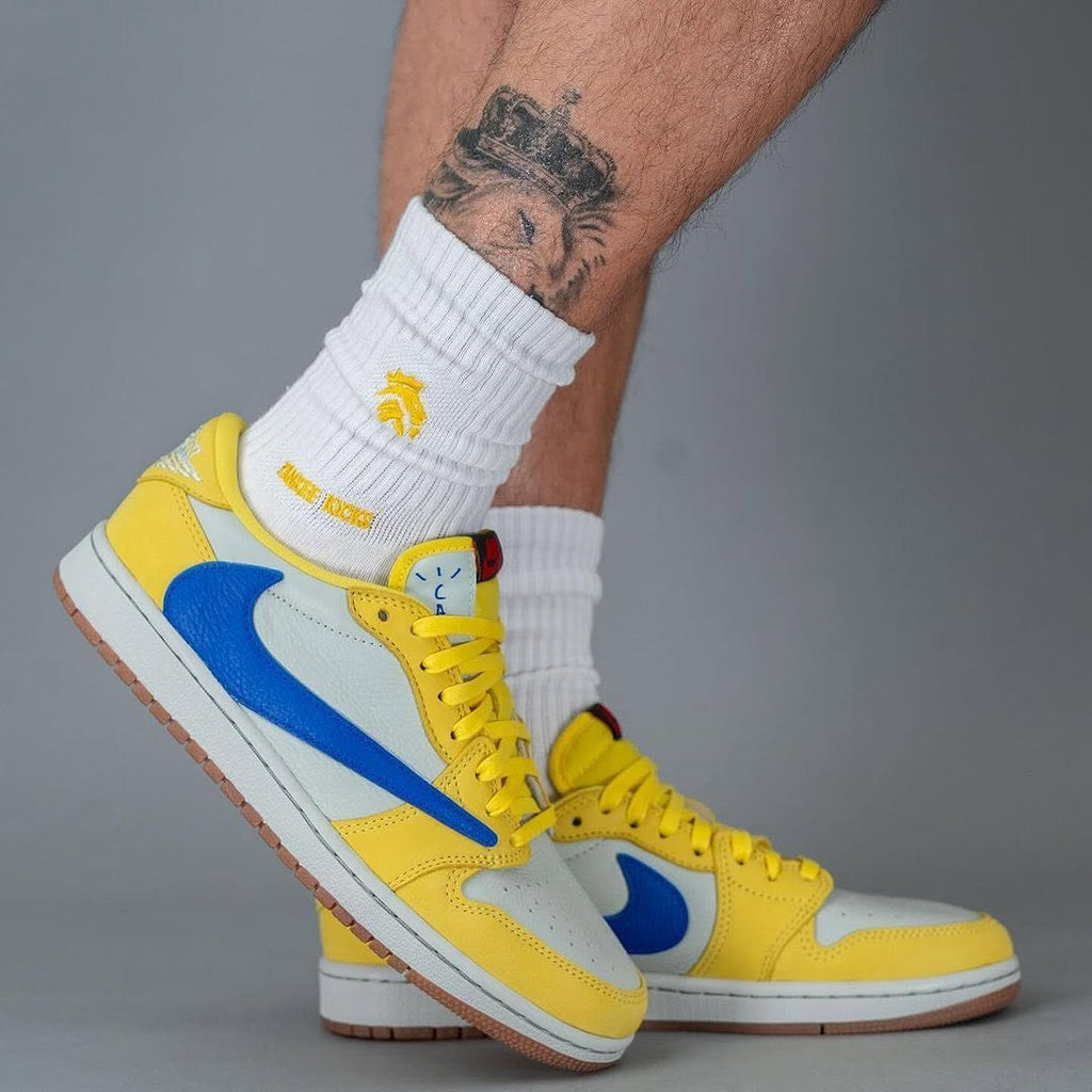Nike Air Jordan 1 Low X Travis Scott Canary