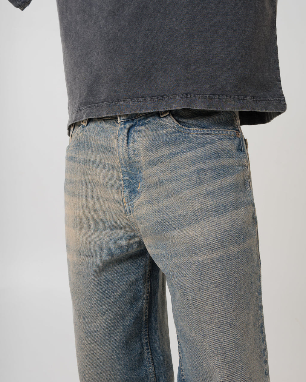 VELQON fit baggy jeans