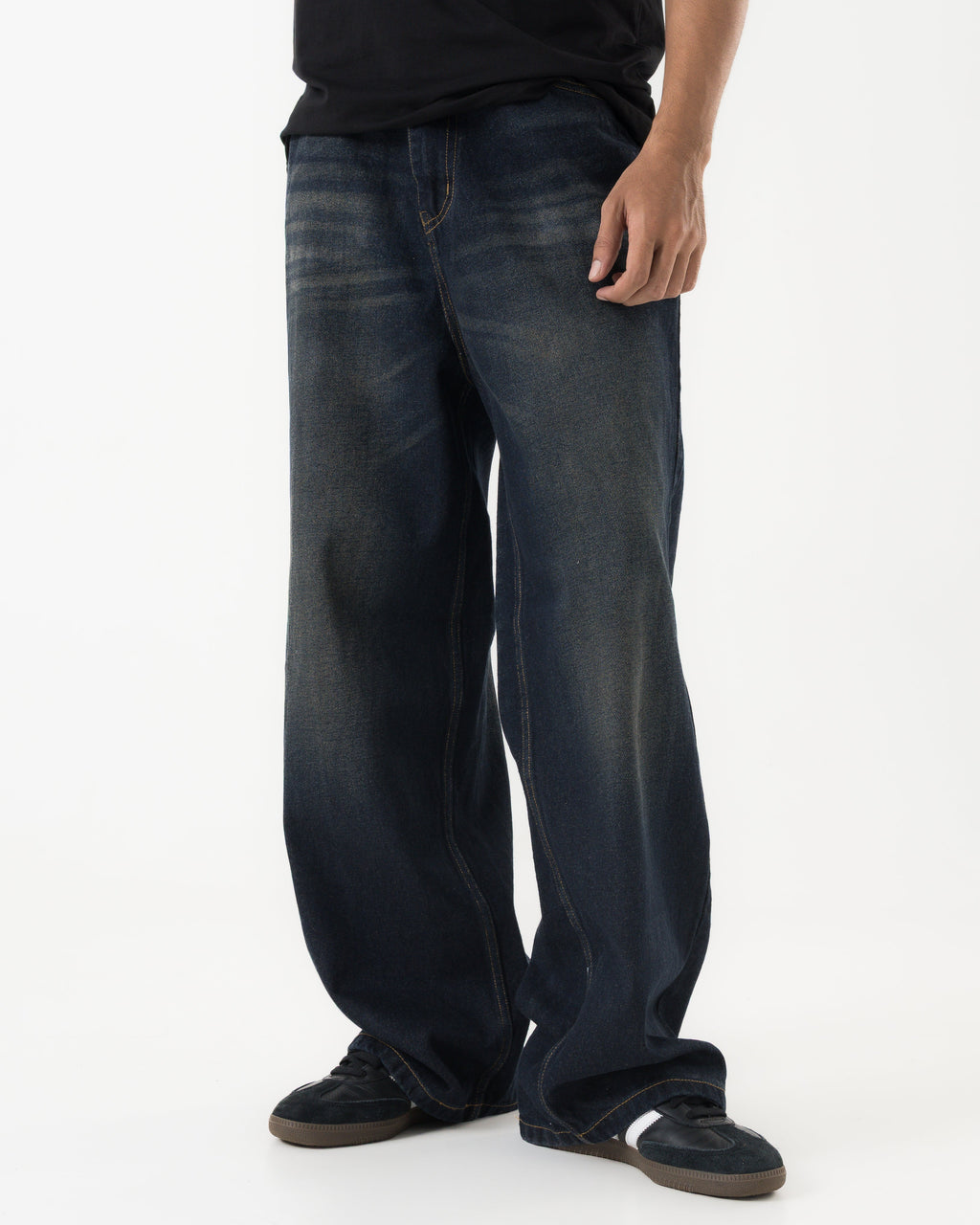 VELQON Baggy Jeans ( Dark Blue )