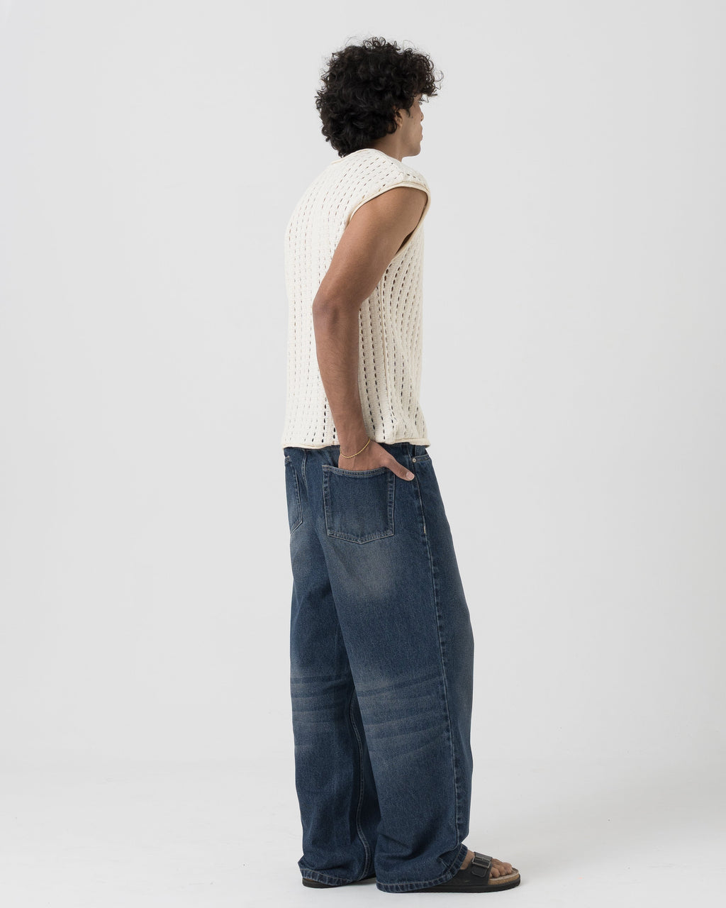 VELQON Baggy Jeans ( Deep Blue )