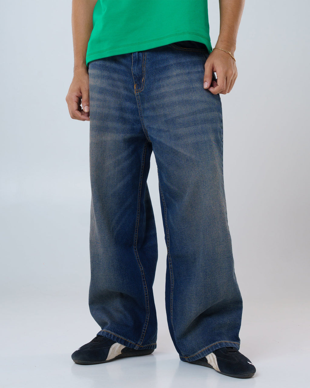 VELQON Baggy Jeans ( Celestial Blue )