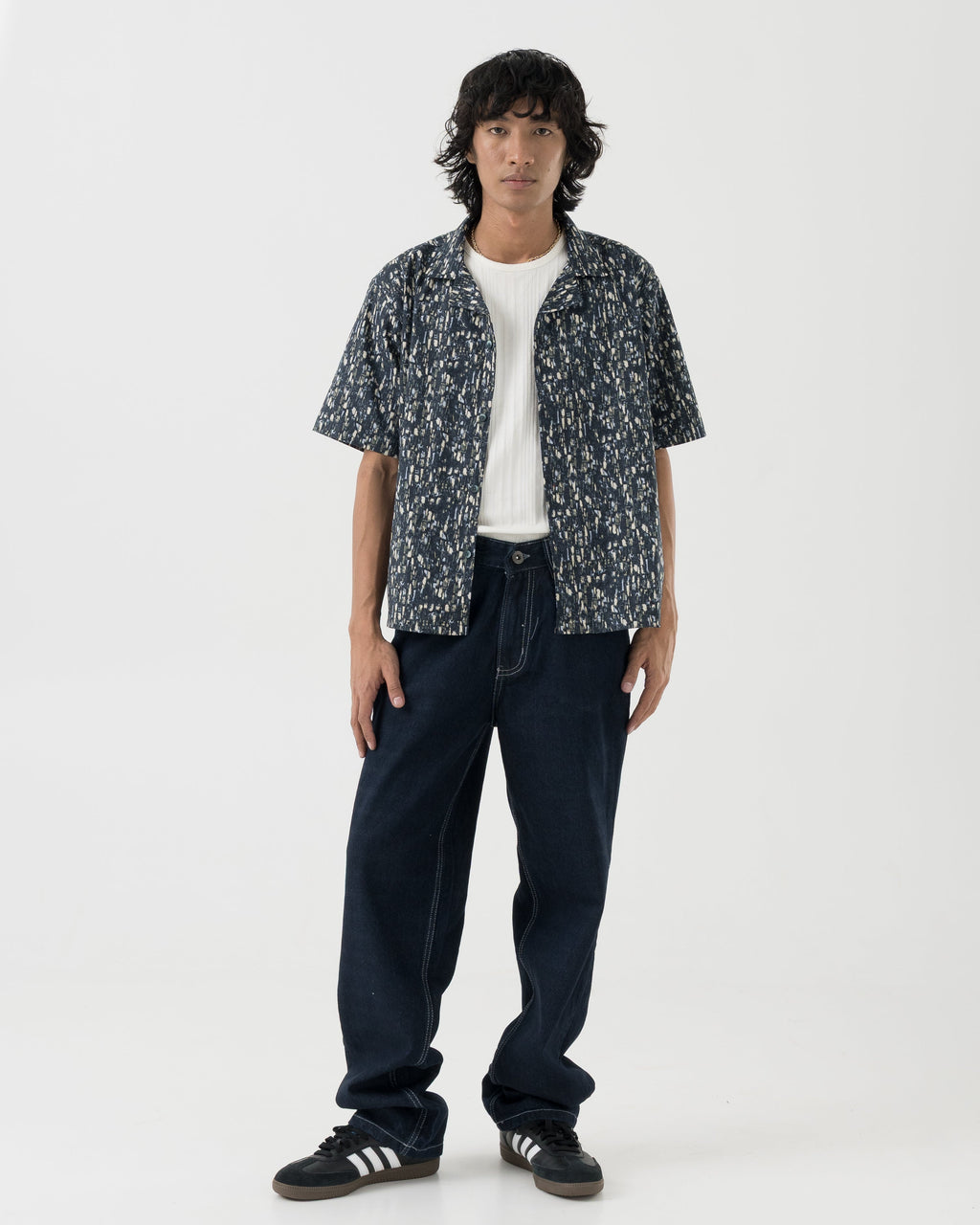 VELQON Losse Fit Jeans ( Ink Blue )