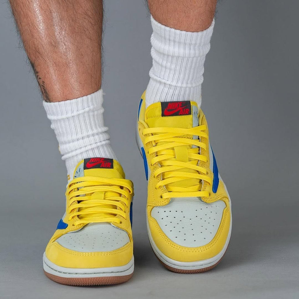 Nike Air Jordan 1 Low X Travis Scott Canary
