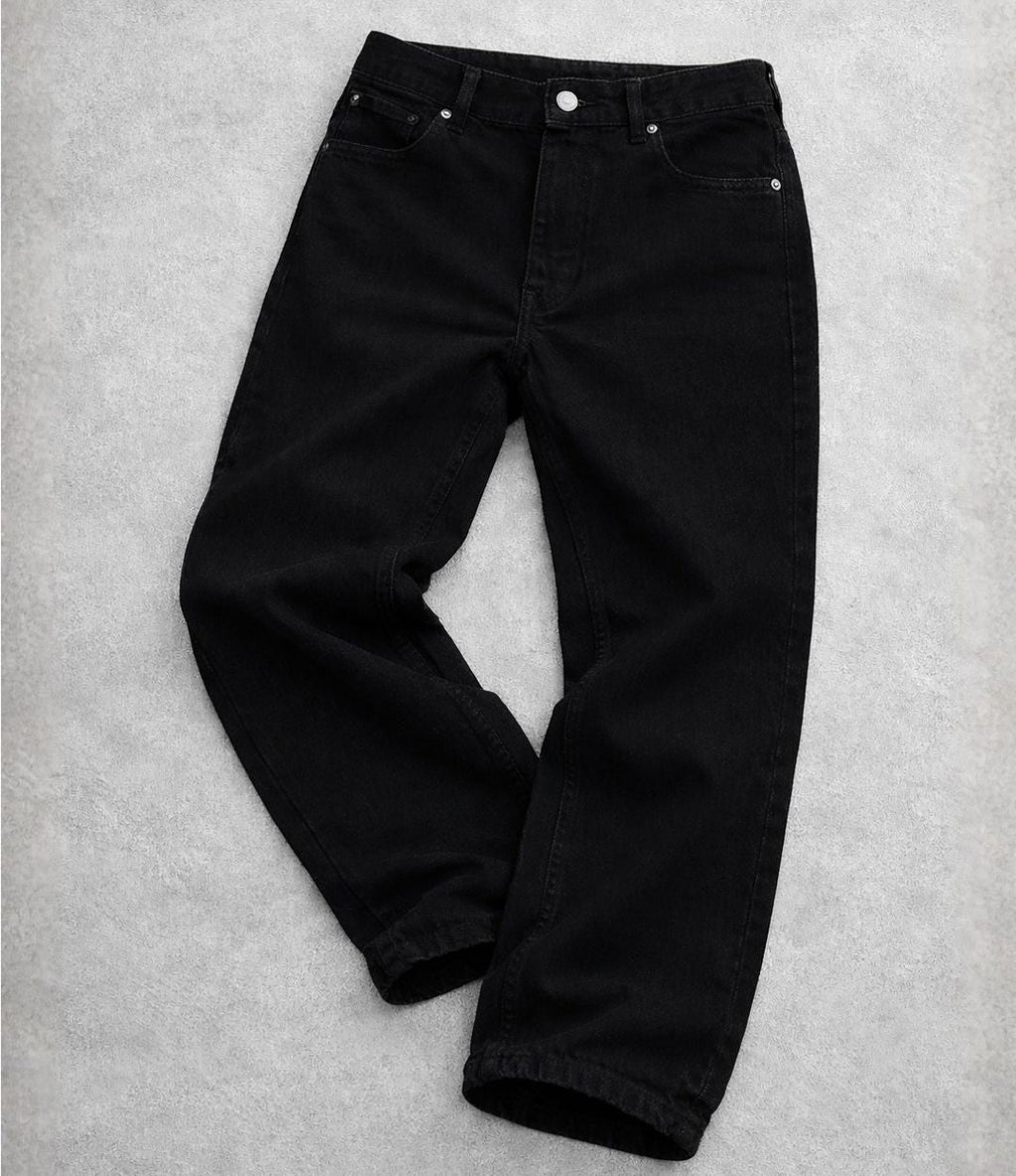 VELQON Losse Fit Jeans ( Z Black )