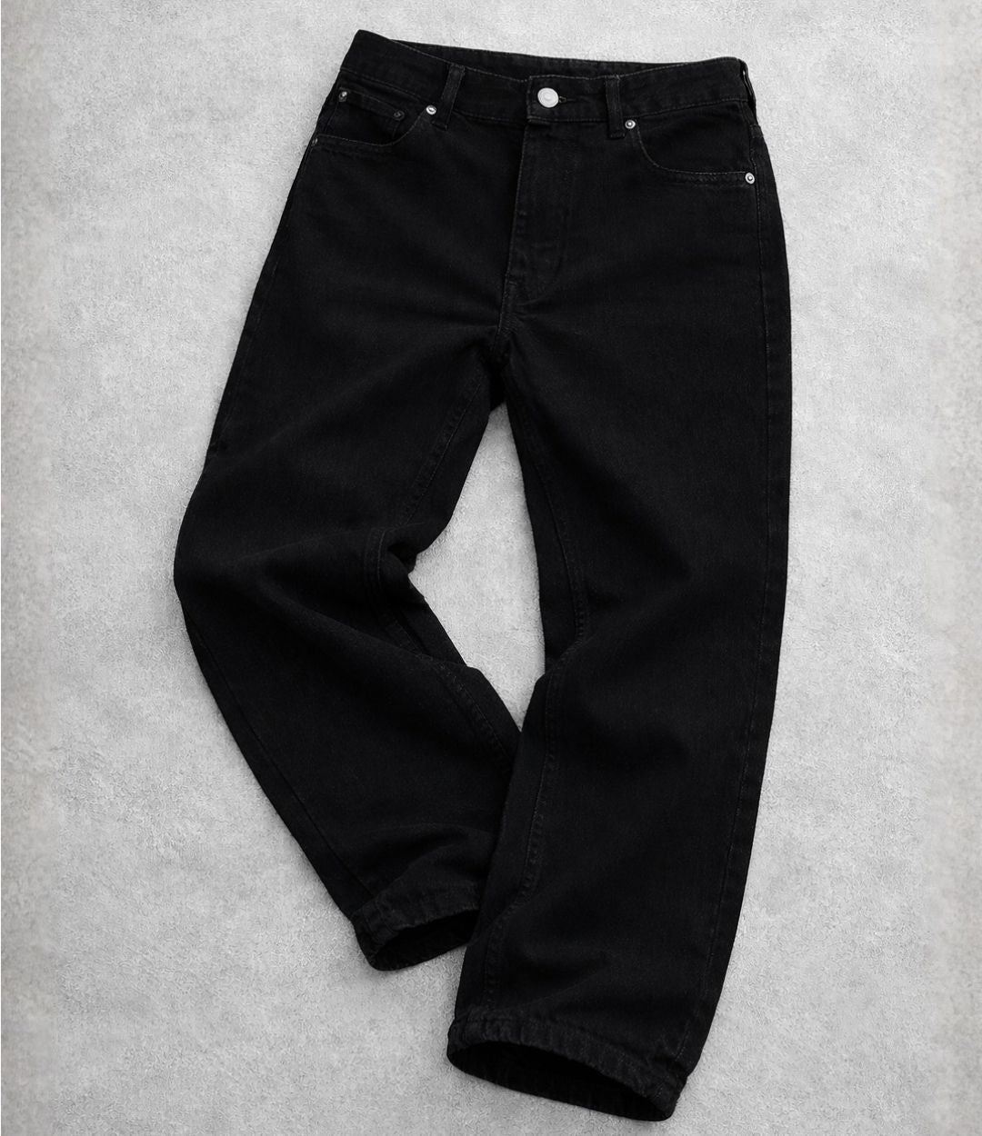 VELQON Losse Fit Jeans ( Z Black )