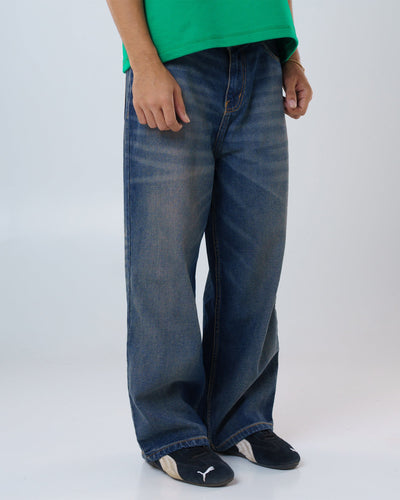 VELQON Baggy Jeans ( Celestial Blue )